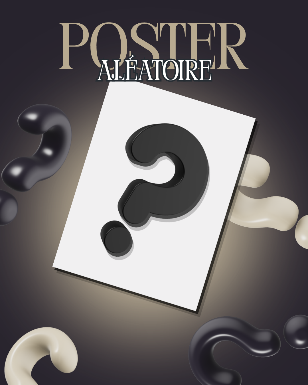 Poster Aléatoire
